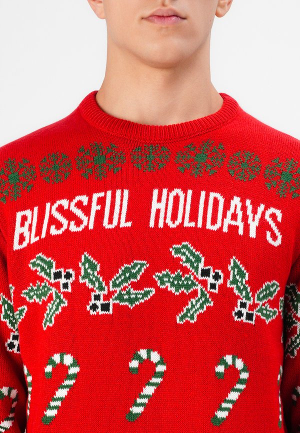 Only & Sons ONSXMAS ALL OVER CREW KNIT