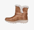 Skechers EASY GOING - Winter boots - chestnut microleather/buckle trim