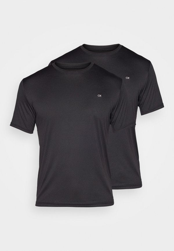 Calvin Klein Golf TEE CLASSIC 2 PACK - Sports T-shirt - black