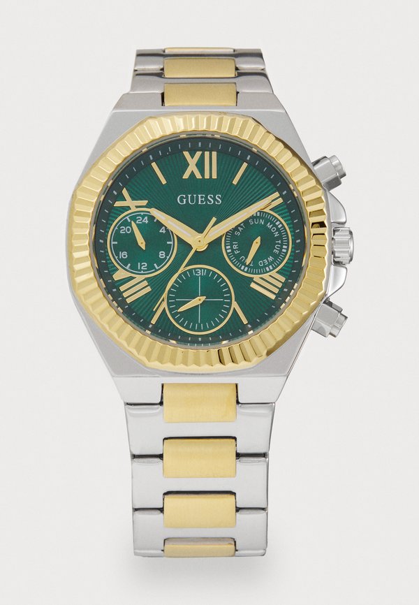 Guess EQUALITY - Chronograph watch - gold-coloured/silver-coloured
