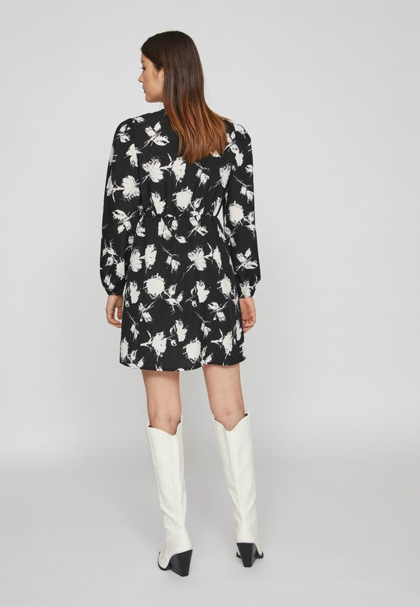 VILA VIVILLA SHORT WRAP DRESS