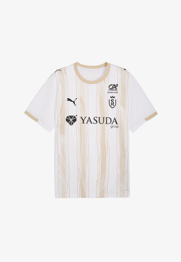 Puma STADE DE REIMS 25/26 AUSWÄRTS - Football jersey - white granola