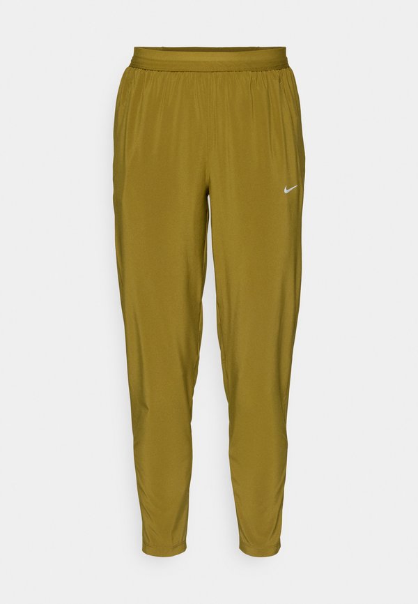 Nike Performance TEMPO - Tracksuit bottoms - olive flak/reflective silver-coloured