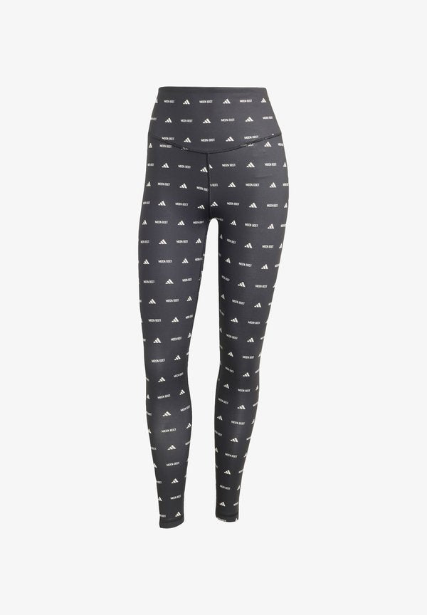 adidas Sportswear LEGGING - Leggings - black/clear brown