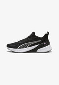 Puma ACTION PRO  - Training shoe - black- white-mauve glow- silver