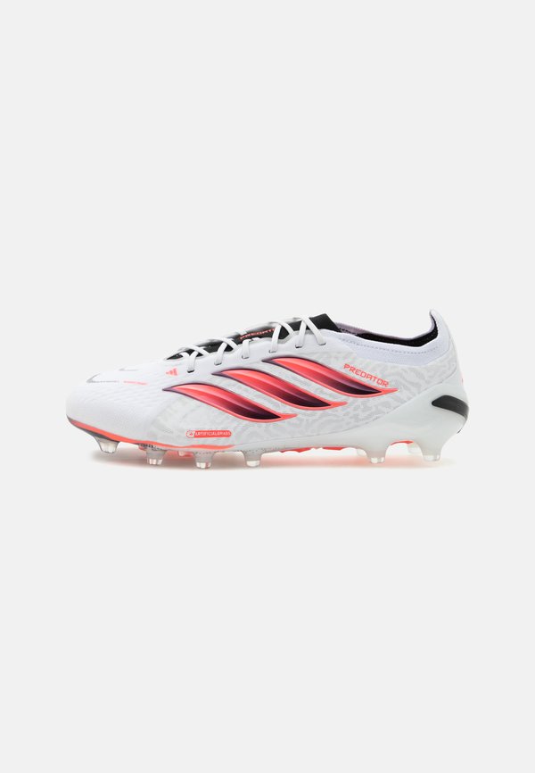 adidas Performance PREDATOR ELITE AG UNISEX - Football boots artificial grass - footwear white/solar turbo/core black