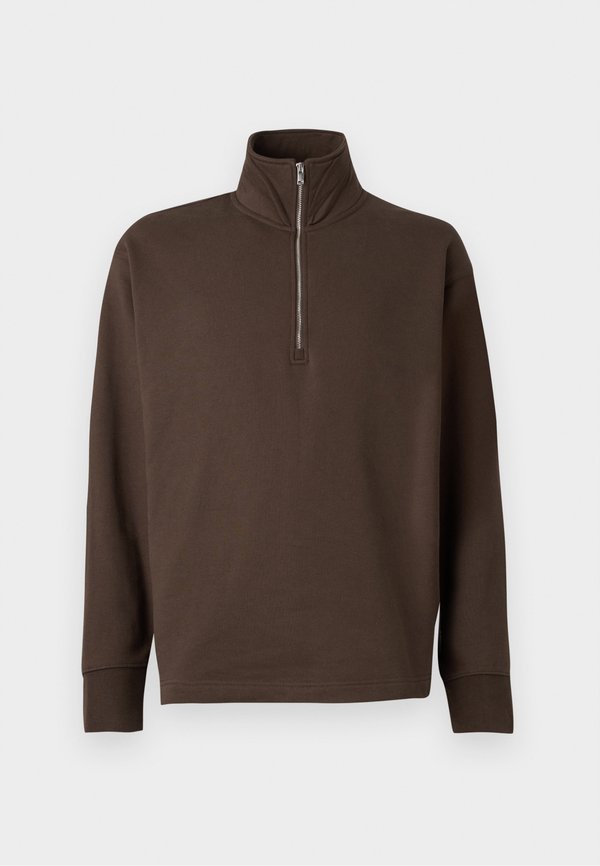 Selected Zipped sweat cotton