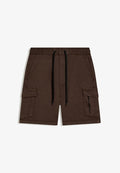 Bershka CARGO - SHORTS - Shorts - brown