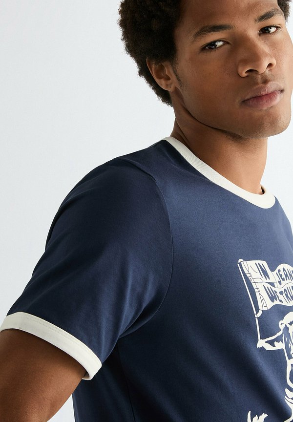 Wrangler SHORT SLEEVE RINGER TEE - REGULAR FIT
