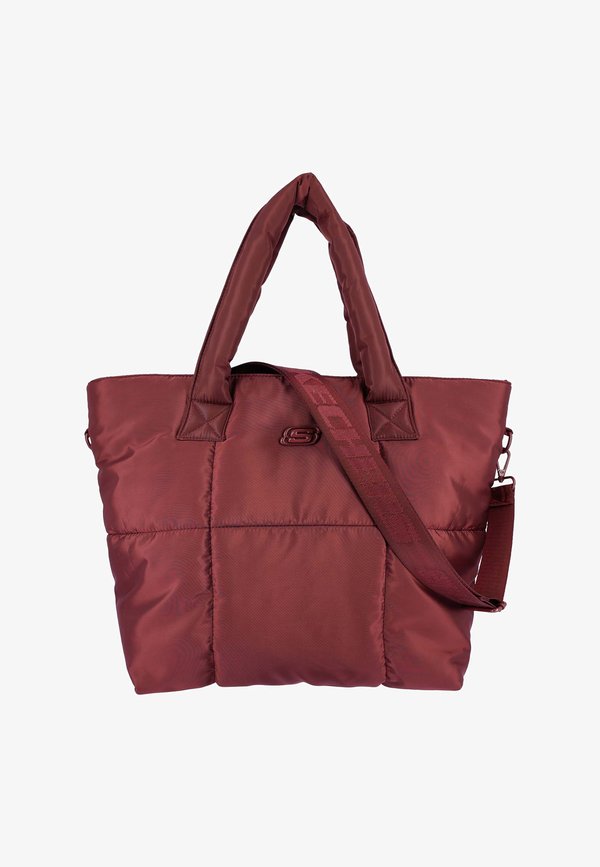 Skechers SHOPPER UNISEX - Tote bag - burgundy
