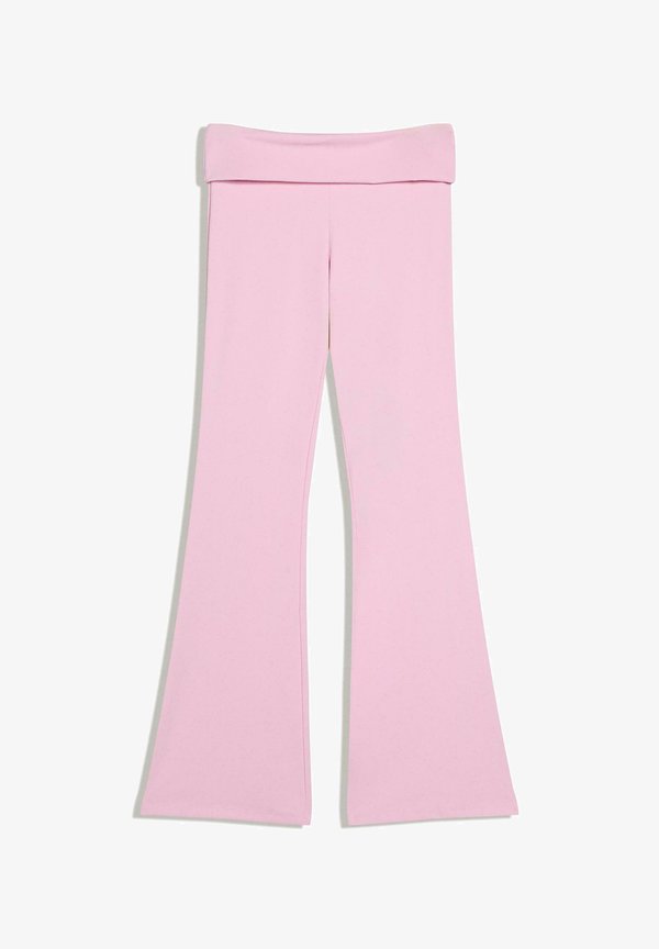 Bershka TROUSERS - Trousers - pink