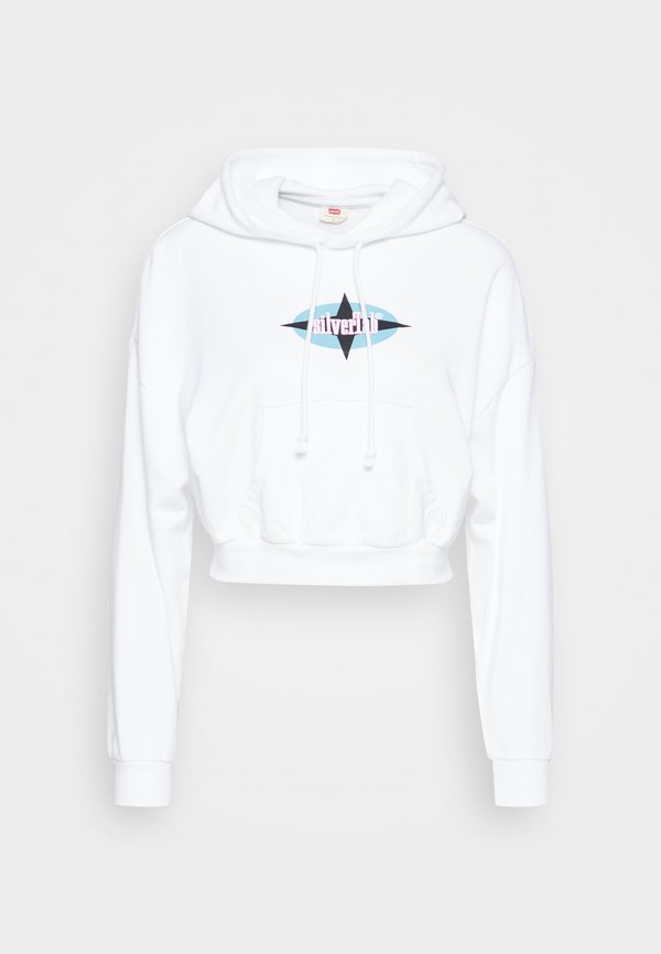 Levi's® GRAPHIC LAUNDRY HOODIE - Hoodie - star white