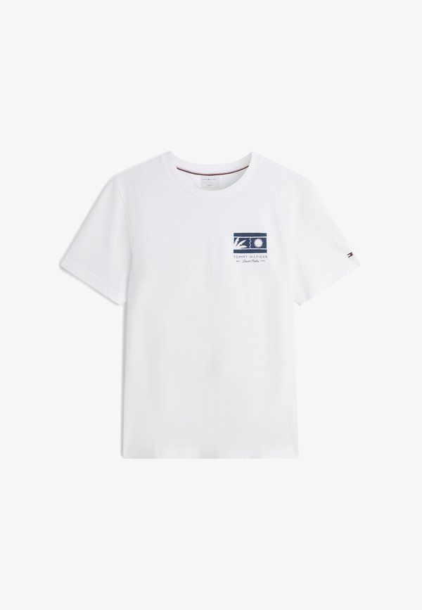 Tommy Hilfiger BRAND LOVE - Print T-shirt - white
