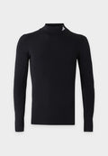 adidas Performance TRAINING MOCK NECK  - Long sleeved top - black