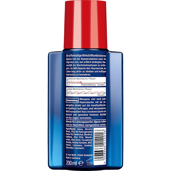Haarwasser Coffein Liquid Alpecin