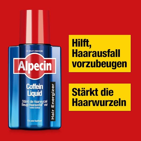 Haarwasser Coffein Liquid Alpecin