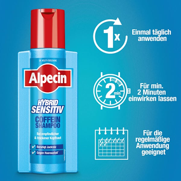 Shampoo Hybrid sensitiv Coffein Alpecin