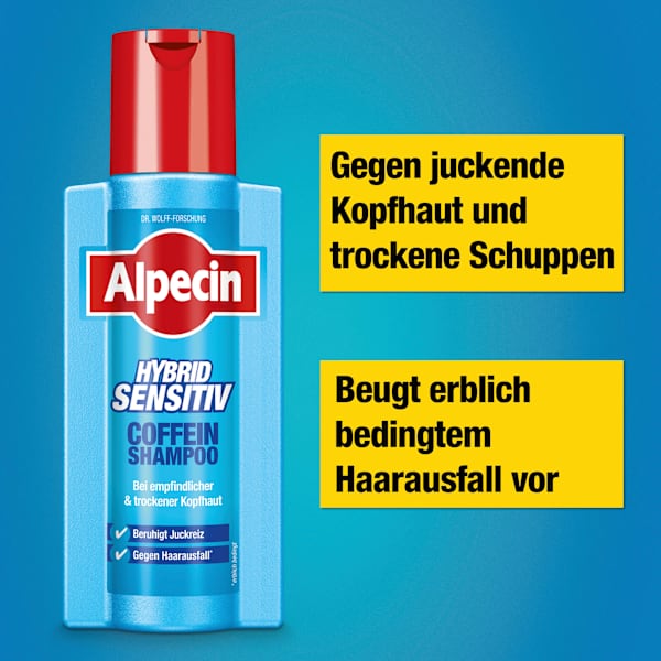 Shampoo Hybrid sensitiv Coffein Alpecin