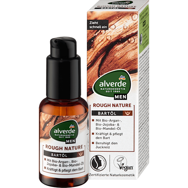 Bartöl Rough Nature alverde MEN