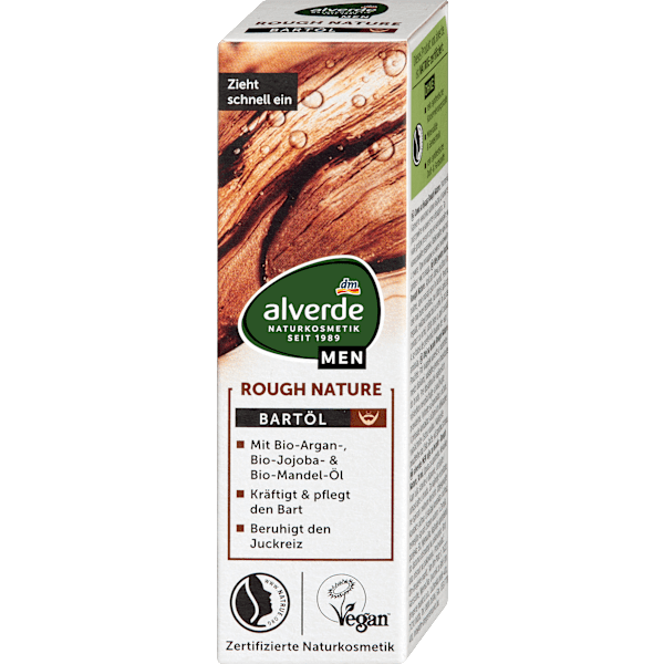 Bartöl Rough Nature alverde MEN