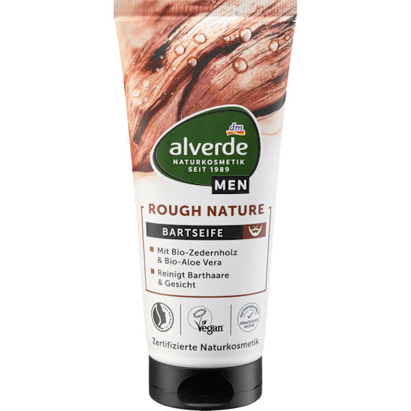 Bartseife Rough Nature alverde MEN