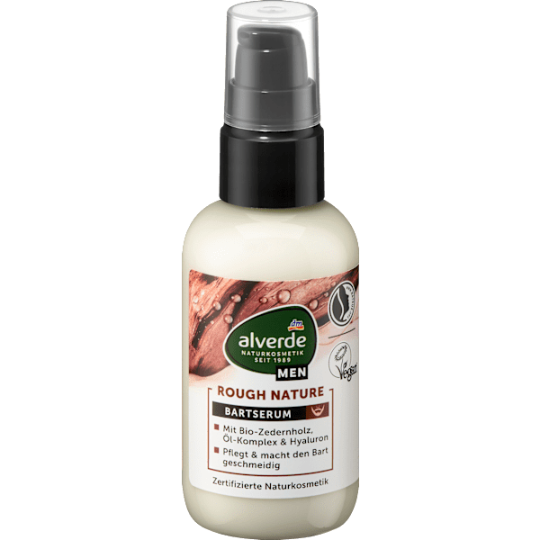 Bartserum Rough Nature alverde MEN