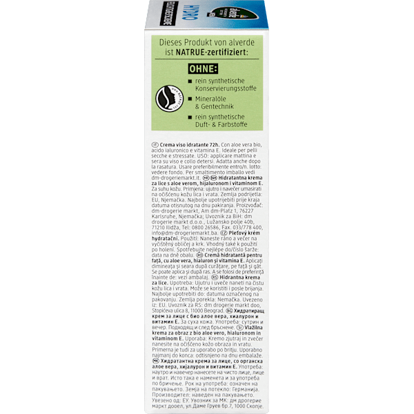 Feuchtigkeitscreme Hydro alverde MEN