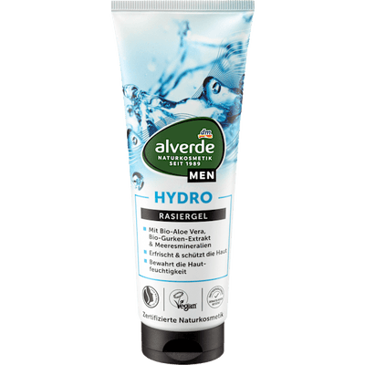 alverde MEN Hydro shaving gel, 125 ml