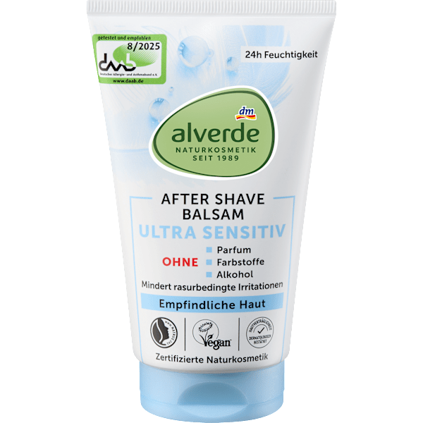 After Shave Balsam Ultra Sensitiv alverde NATURKOSMETIK
