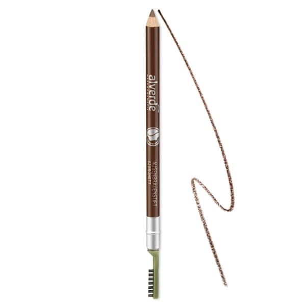 Augenbrauenstift 02 Braun alverde NATURKOSMETIK