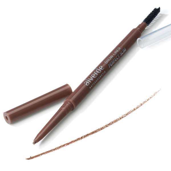 Augenbrauenstift Brow Liner Perfect Slim 05 Cappuccino alverde NATURKOSMETIK