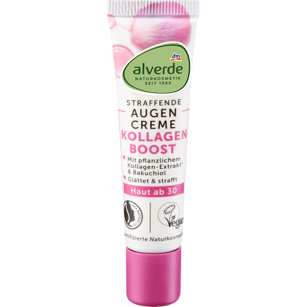 Augencreme straffend Kollagen Boost alverde NATURKOSMETIK