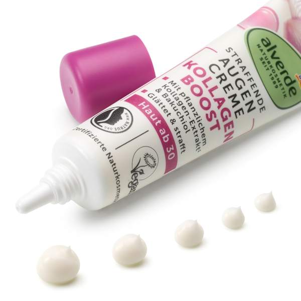 Augencreme straffend Kollagen Boost alverde NATURKOSMETIK
