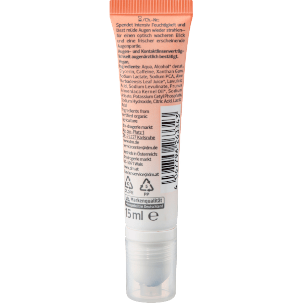  Augenserum Under Eye Caffeine Shot alverde NATURKOSMETIK