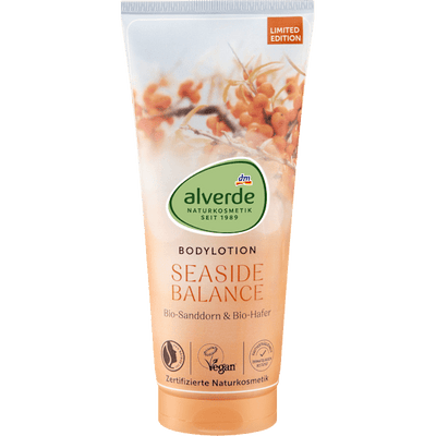 alverde NATURKOSMETIK Body lotion sea buckthorn oats, 200 ml