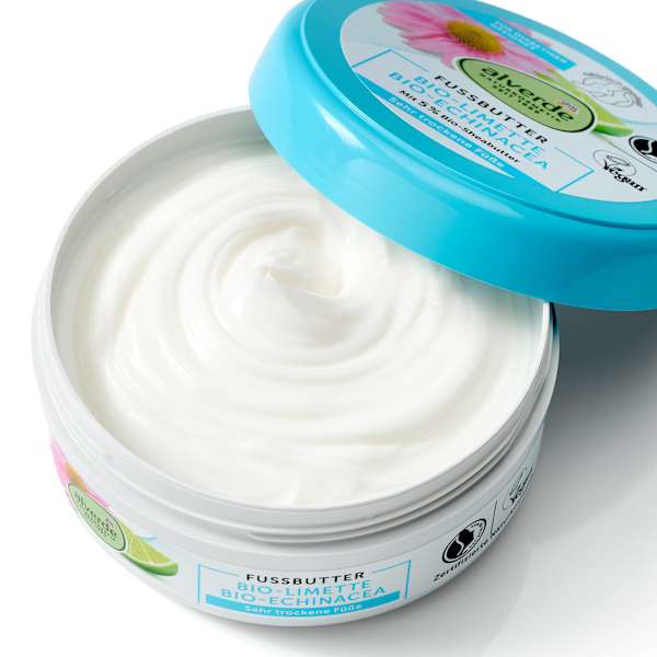 Fußbutter Limette & Echinacea alverde NATURKOSMETIK
