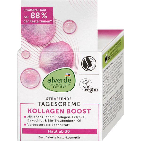Gesichtscreme Kollagen Boost alverde NATURKOSMETIK