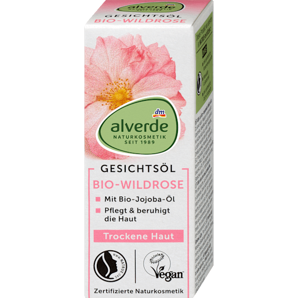 Gesichtsöl Wildrose alverde NATURKOSMETIK