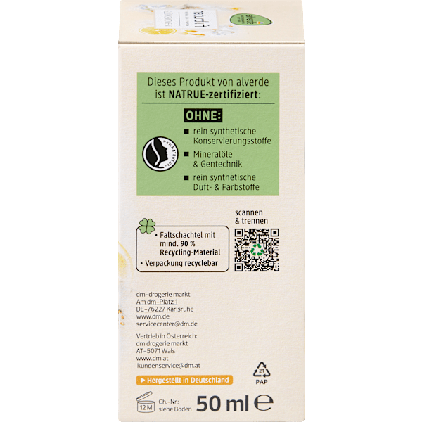 Glücksmoment Eau de Parfum alverde NATURKOSMETIK