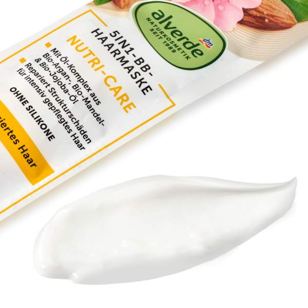 Haarmaske 5in1 BB Nutri-Care alverde NATURKOSMETIK