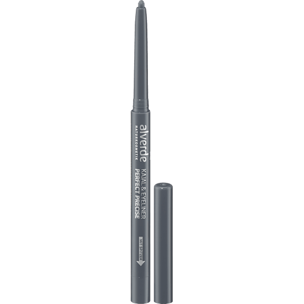 Kajal & Eyeliner Perfect Precise 02 Grau alverde NATURKOSMETIK