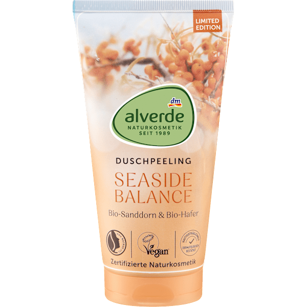 Körperpeeling Seaside Balance Sanddorn & Hafer alverde NATURKOSMETIK