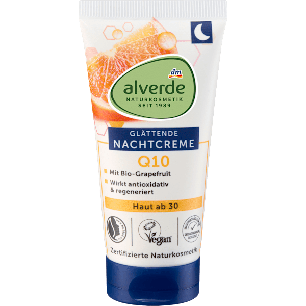 Nachtcreme Q10 Haut ab 30 alverde NATURKOSMETIK