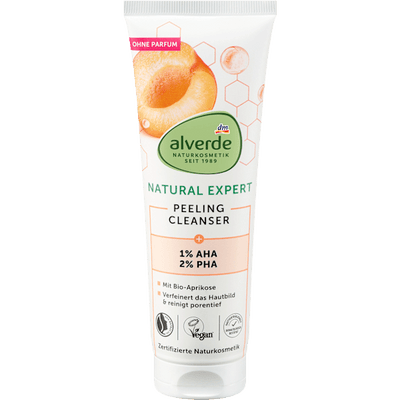 alverde NATURKOSMETIK Peeling Cleanser Natural Expert, 125 ml