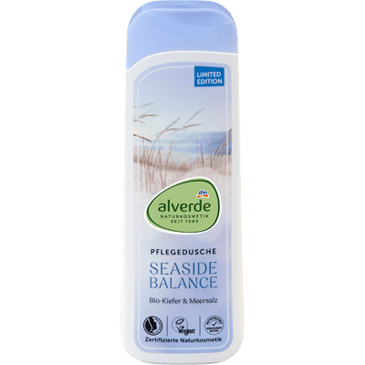 alverde NATURKOSMETIK Seaside Balance Pine & Sea Salt Care Shower, 250 ml