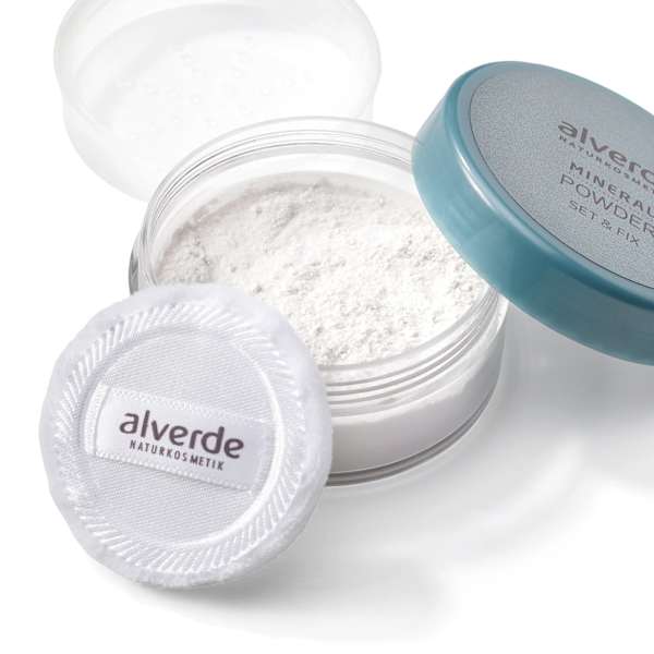 Puder Mineral Transparent alverde NATURKOSMETIK