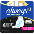 Damenbinden Maxi Night mit Flügeln always