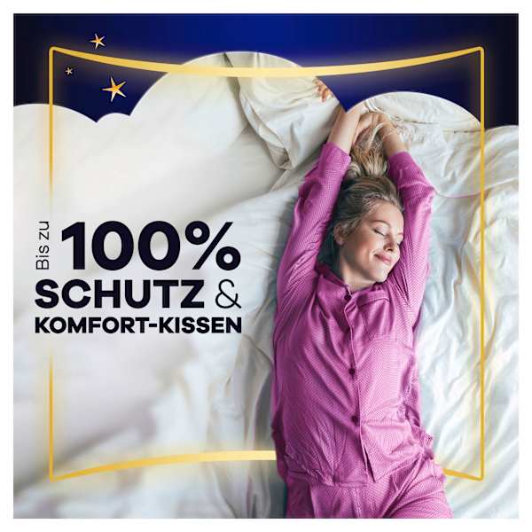 Damenbinden Maxi Night mit Flügeln always