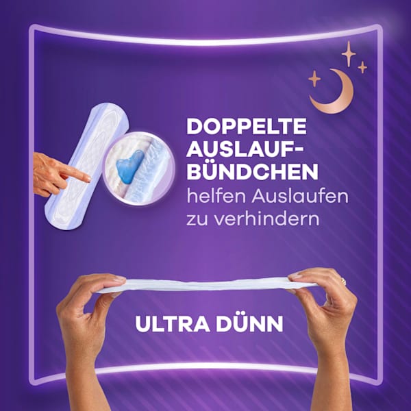 discreet Einlagen Inkontinenz Maxi Nacht, Big Pack always