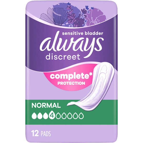 discreet Einlagen Inkontinenz Normal always
